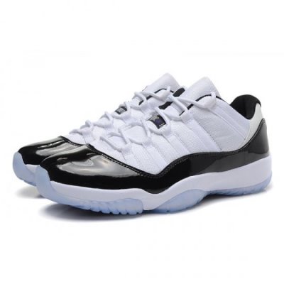 Nike Air Jordan 11 Retro Low Beyaz / Siyah Basketbol Ayakkabısı Türkiye - DN0OASDD